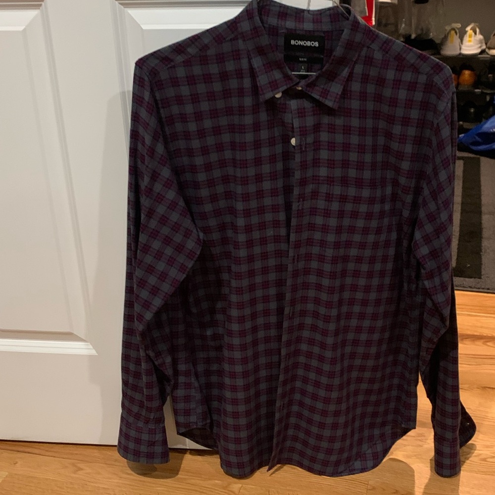 Men’s Large Bonobos Button Down - image 1